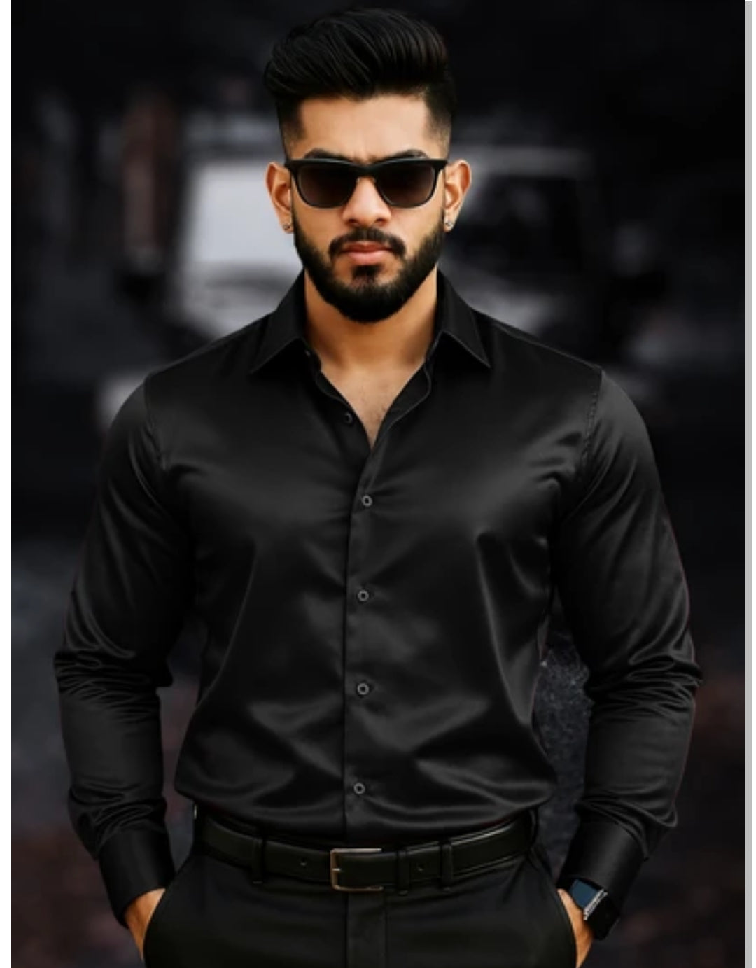 Black shirt